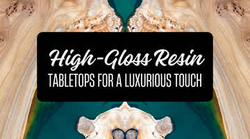 High-Gloss Resin Tabletops with Magnifico’s One Resin