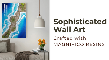 Elegant Resin Wall Art Designed with Magnifico Resins