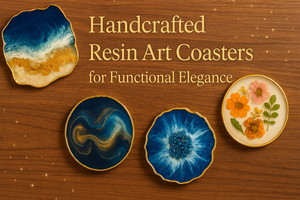 Beautifully Crafted Resin Coasters for Daily Elegance