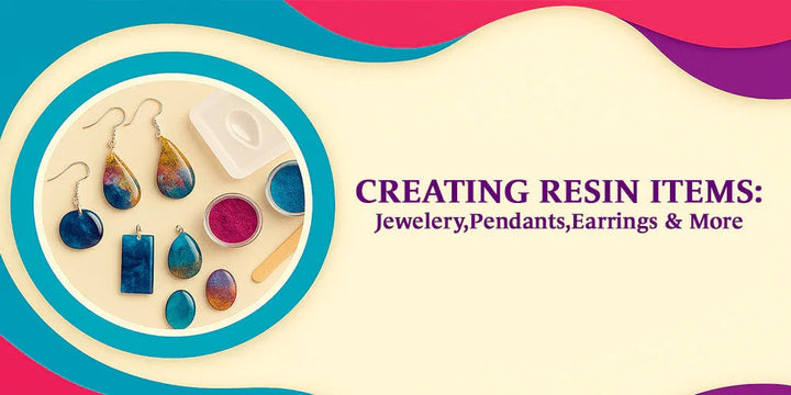 Creating Resin Jewelry: Pendants & Earrings | Magnifico Resins
