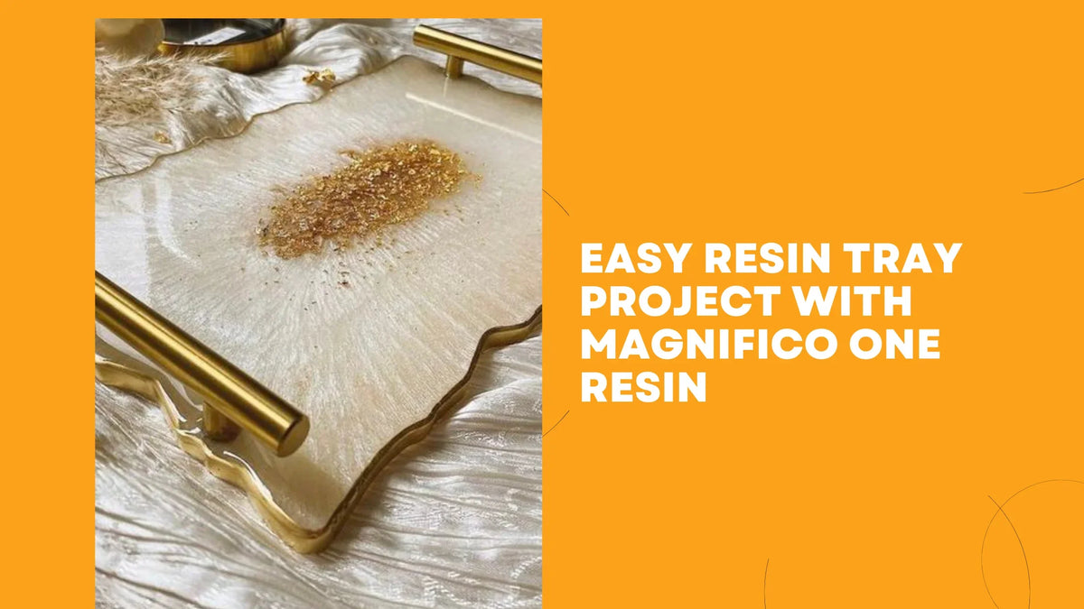 Design Elegant Trays with Clear Epoxy | Magnifico ONE Resin – Magnifico ...