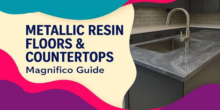Metallic Resin Floors & Countertops Guide | Magnifico Resins