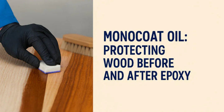 Monocoat Oil: Protecting Wood Before & After Epoxy | Magnifico Resins