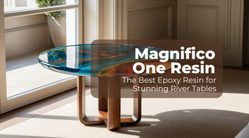 Leading Epoxy Resin for Creating Stunning River Tables – Magnifico One Resin
