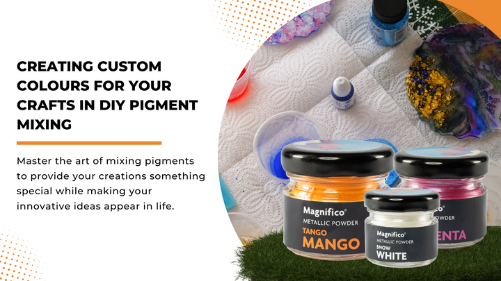 DIY Pigment Mixing: Create Custom Colours for Your Resin Crafts | Magnifico
