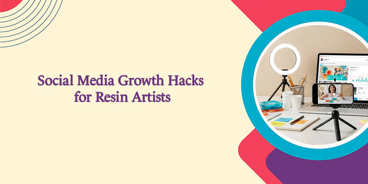 Social Media Growth Hacks for Resin Artists