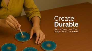 Craft Resin Coasters That Resist Yellowing and Look New for Years