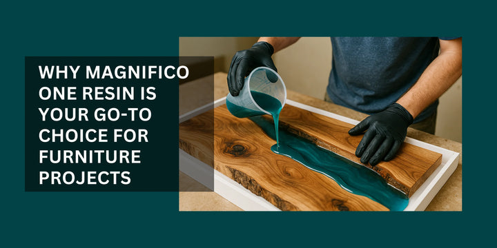 Magnifico ONE Resin: Best Epoxy for Furniture Design & Wood Projects