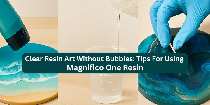 Bubble-Free Resin Art: Clear Finish Tips with Magnifico Resins