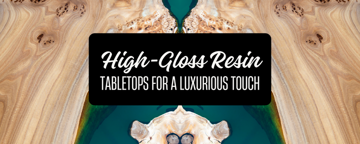 High-Gloss Resin Tabletops Made Easy with Magnifico ONE Resin
