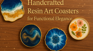 Beautifully Crafted Resin Coasters for Daily Elegance