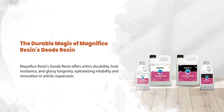 Magnifico Geode Resin: Durable, Glossy & Perfect for Artistic Creations