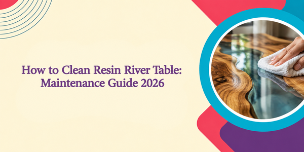 How to Clean Resin River Table: Maintenance Guide 2026
