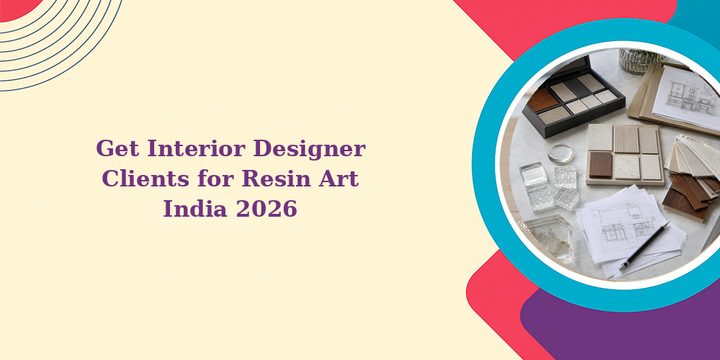 How to Get Interior Designer Clients for Resin Art India 2026