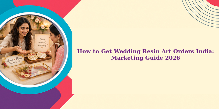 How to Get Wedding Resin Art Orders India: Marketing Guide 2026