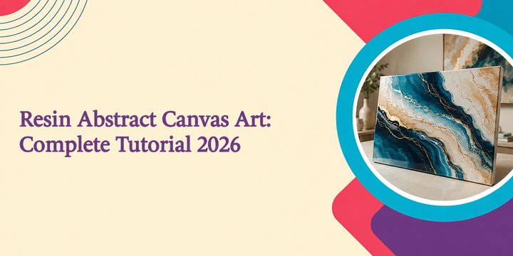 How to Make Resin Abstract Canvas Art: Complete Tutorial 2026