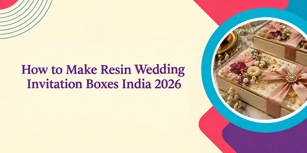 Resin Wedding Invitation Boxes 2026 | Magnifico Resins