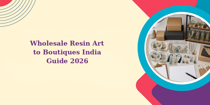 How to Wholesale Resin Art to Boutiques India: Guide 2026