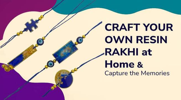 Create a Personalized Resin Rakhi at Home with Magnifico One Resin