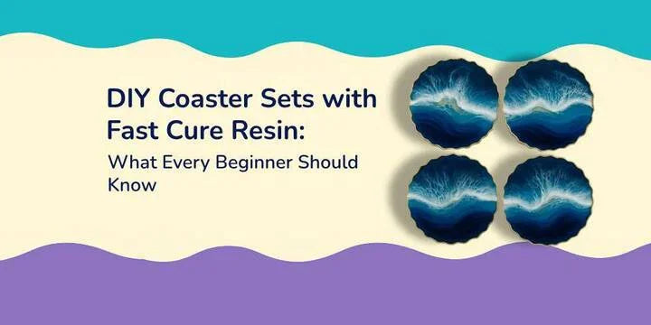 DIY Coaster Sets with Fast Cure Resin: Beginner’s Guide | Magnifico Resins