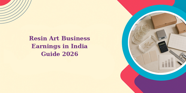Resin Art Business: How Much Can You Earn in India 2026