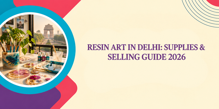 Resin Art in Delhi: Supplies & Selling Guide India 2026