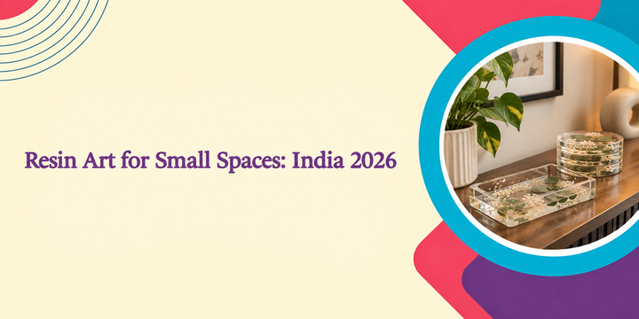 Resin Art for Small Spaces: Compact Home Solutions India 2026