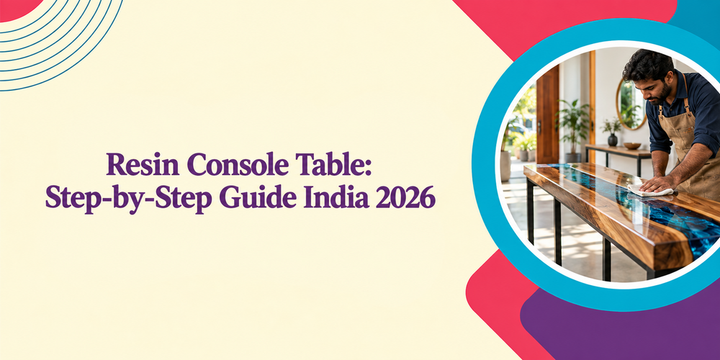 Resin Console Table: Step-by-Step Guide India 2026