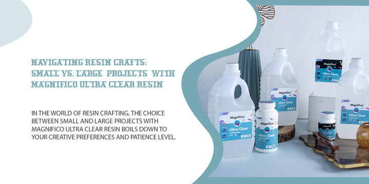 Magnifico Ultra Clear Resin: Best for Small & Large Resin Craft Projects