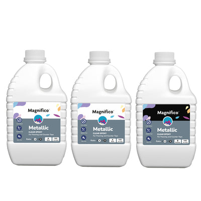 Metallic Clear Epoxy Resin