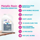 Metallic Clear Epoxy Resin(2:1)