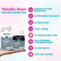 Metallic Clear Epoxy Resin