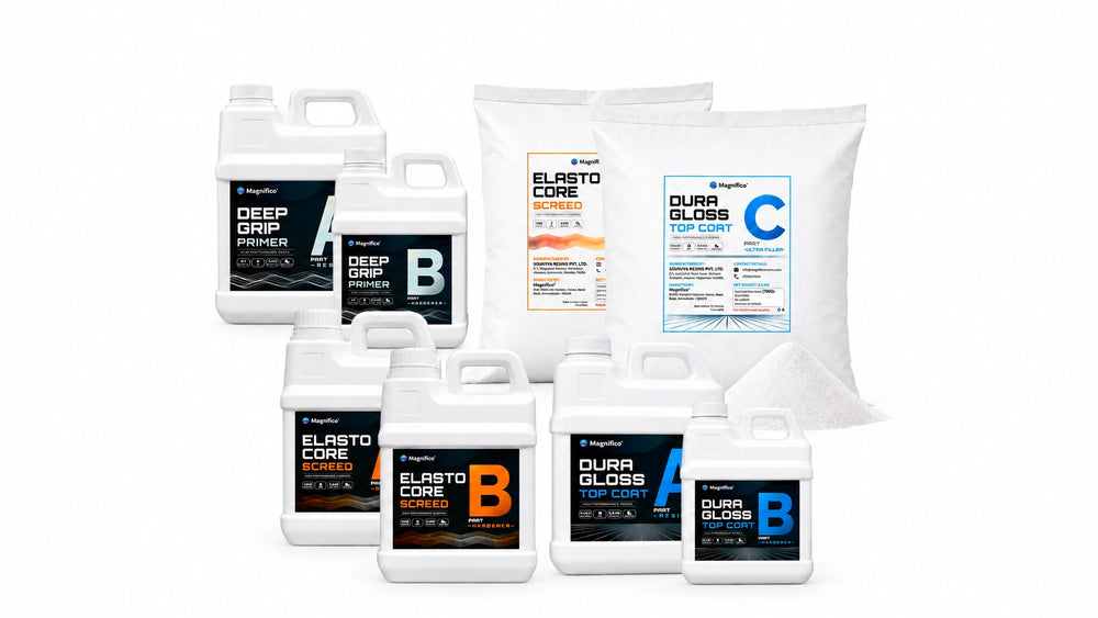 Magnifico 3-in-1 Industrial Epoxy Flooring System (Custom Kit)