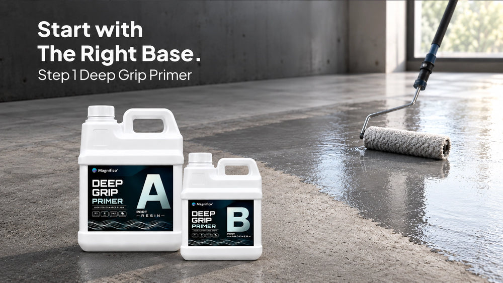 Magnifico 3-in-1 Industrial Epoxy Flooring System (Custom Kit)