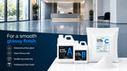 Magnifico Self-Leveling Epoxy Top Coat | High-Gloss Industrial Protective Flooring Finish - 14.5Kg