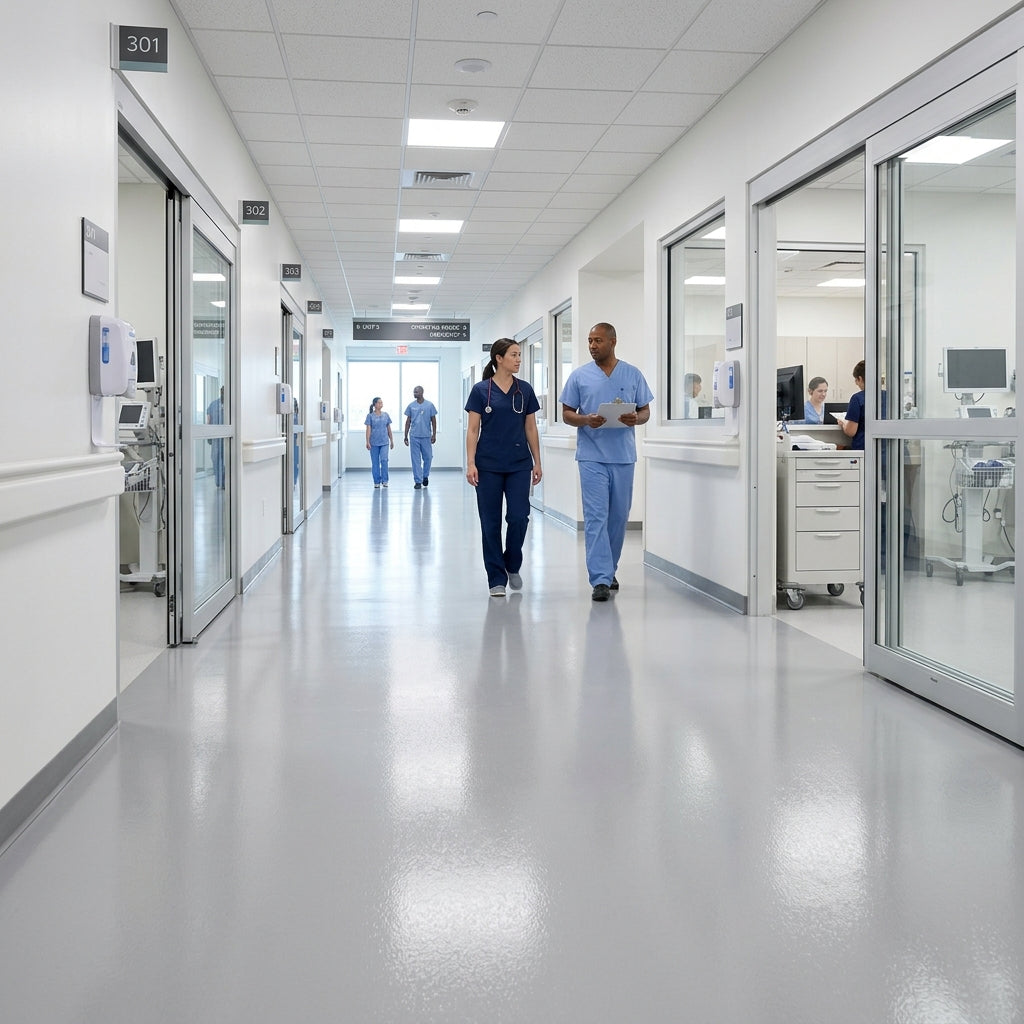 Hospital flooring